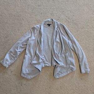 Banana Republic Gray Women's Open Front Cardigan